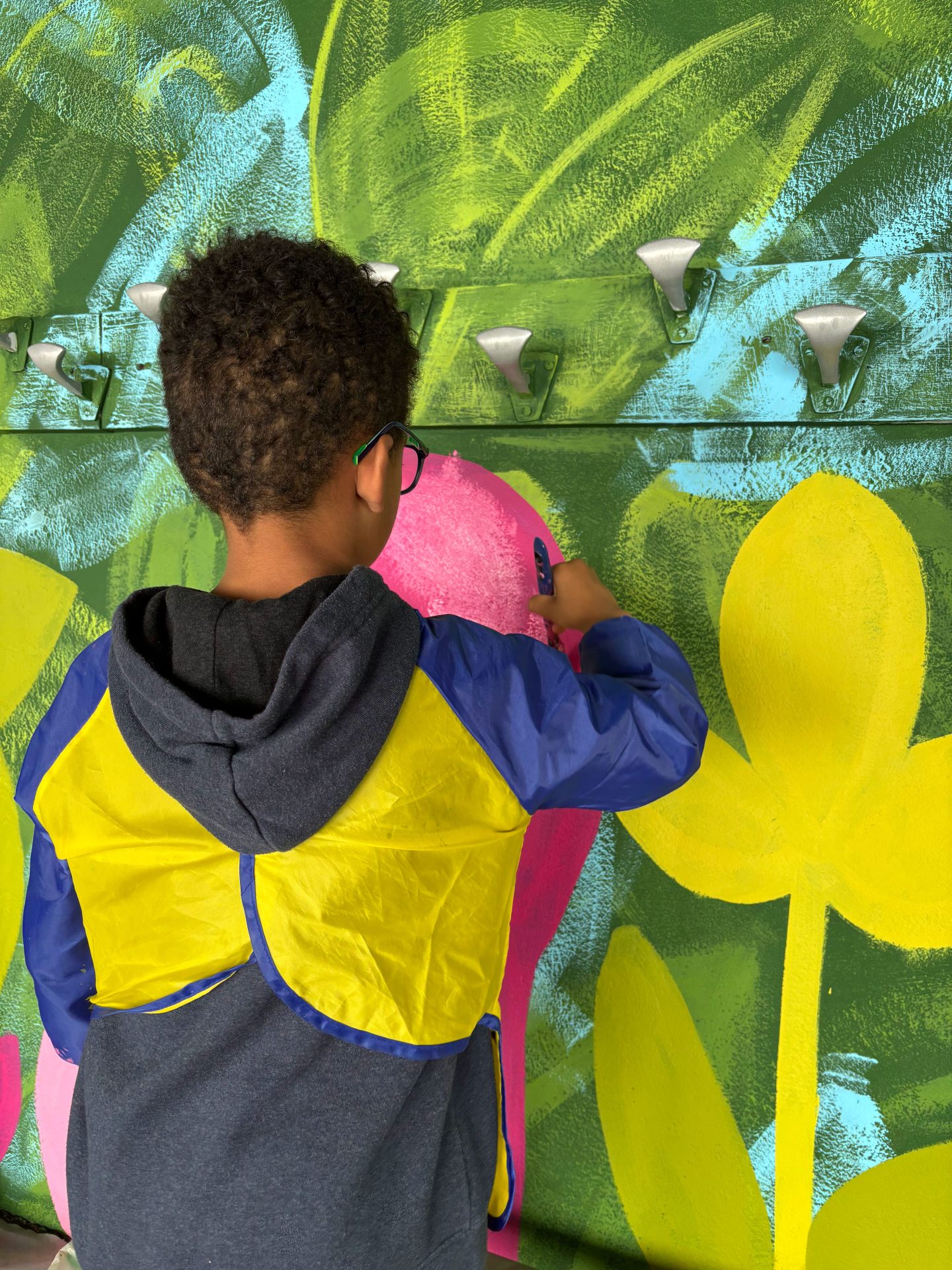 maternelles peinture fresque